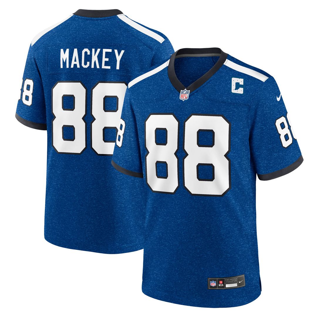 John Mackey Indianapolis Colts Blue Retired Player Alternate Game Jersey