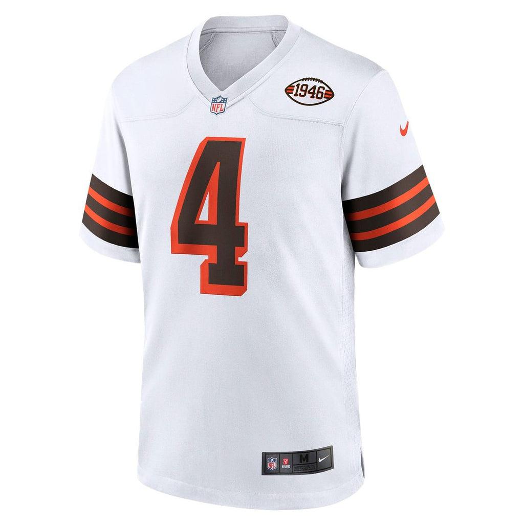 Deshaun Watson Cleveland Browns White Alternate Game Jersey