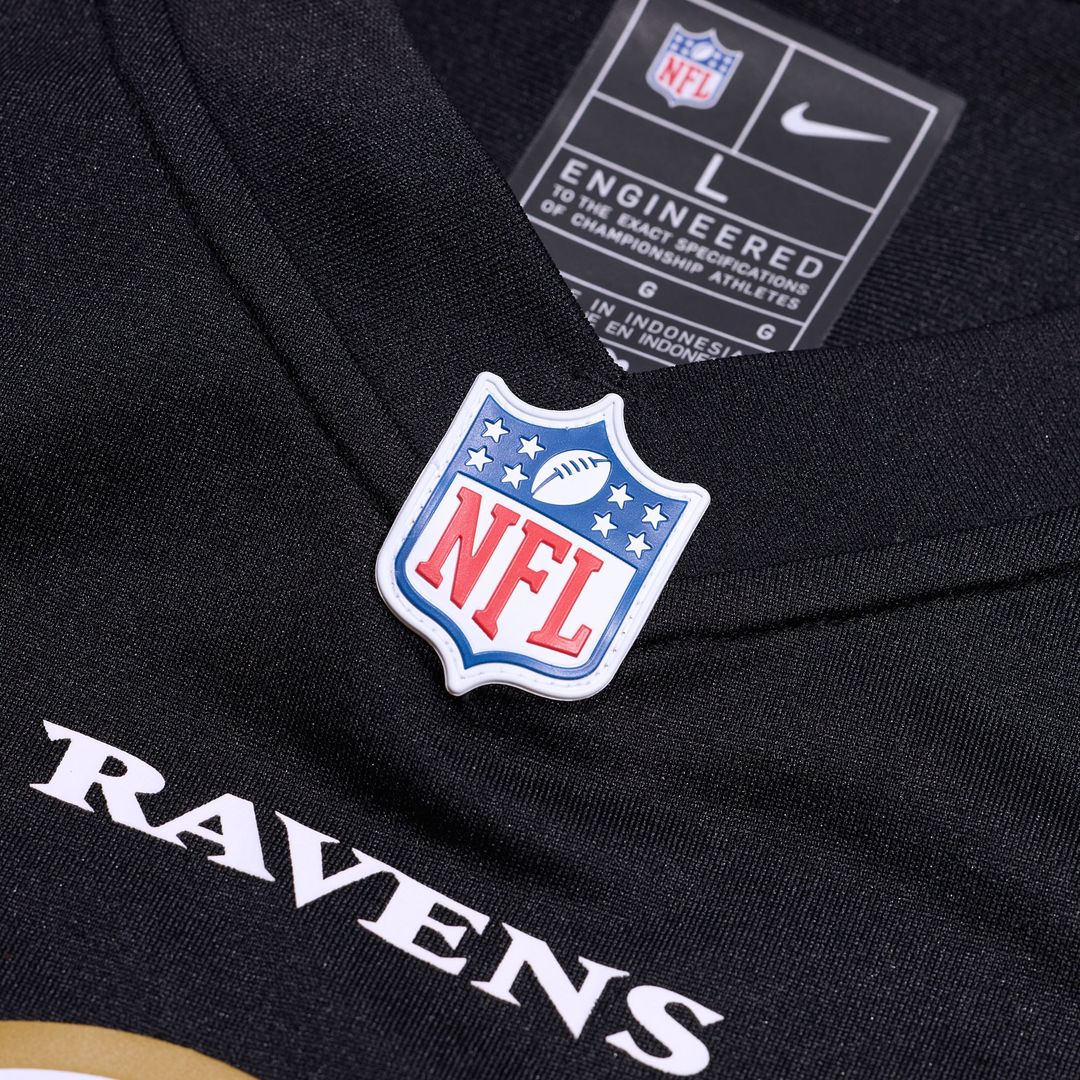 Lamar Jackson Baltimore Ravens White Game Jersey