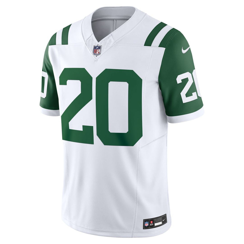 Breece Hall New York Jets White Classic Alternate Vapor F.U.S.E. Limited Jersey
