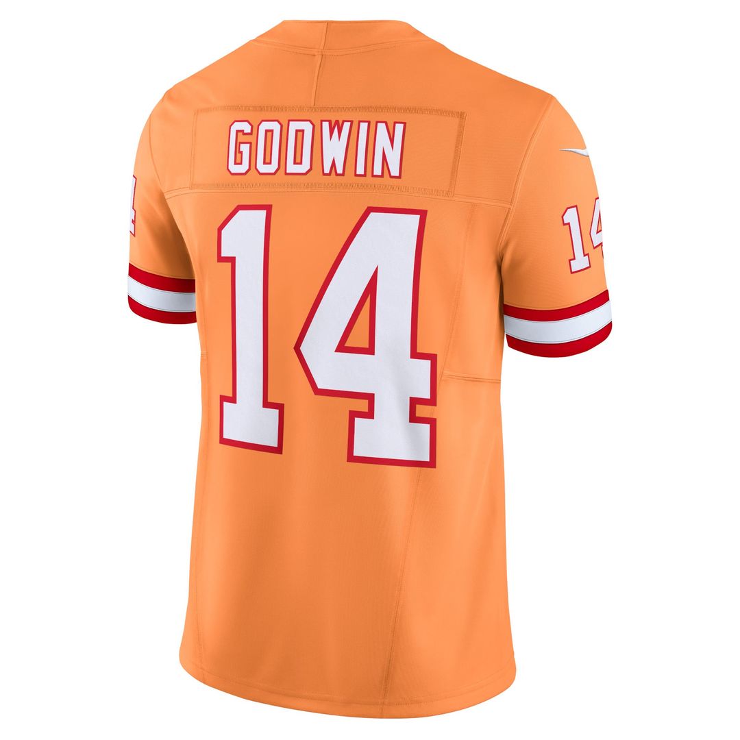 Chris Godwin Tampa Bay Buccaneers Orange Vapor F.U.S.E. Limited Jersey