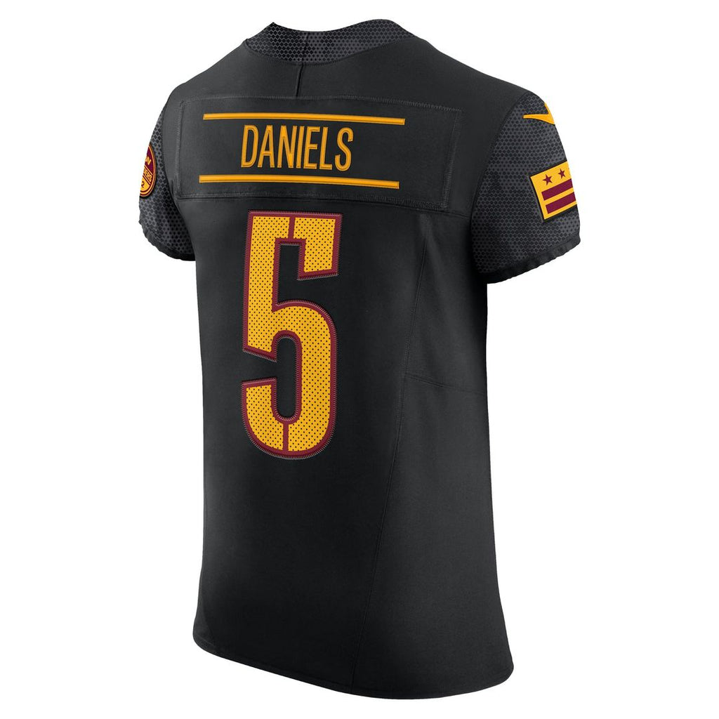 Jayden Daniels Washington Commanders Burgundy Team Vapor F.U.S.E. Elite Jersey