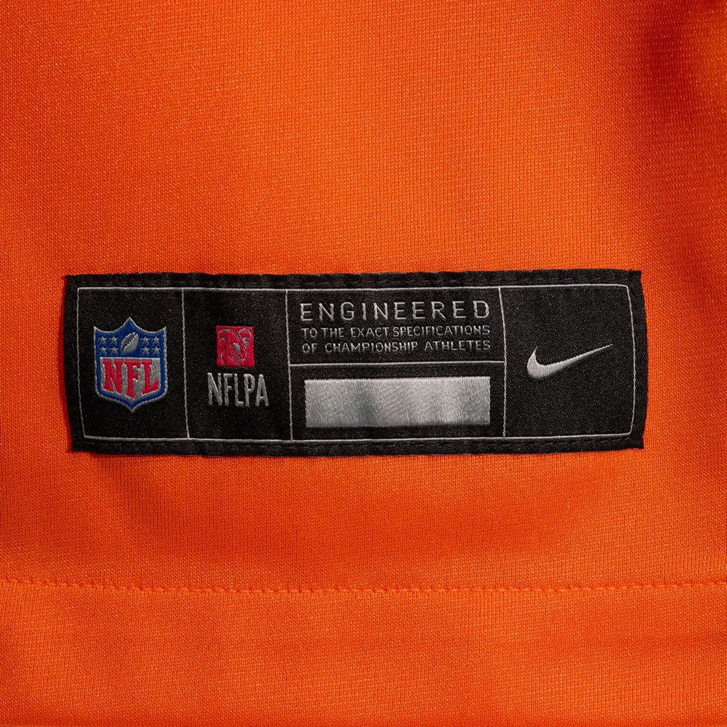 Jahdae Barron Denver Broncos Orange Game Player Jersey