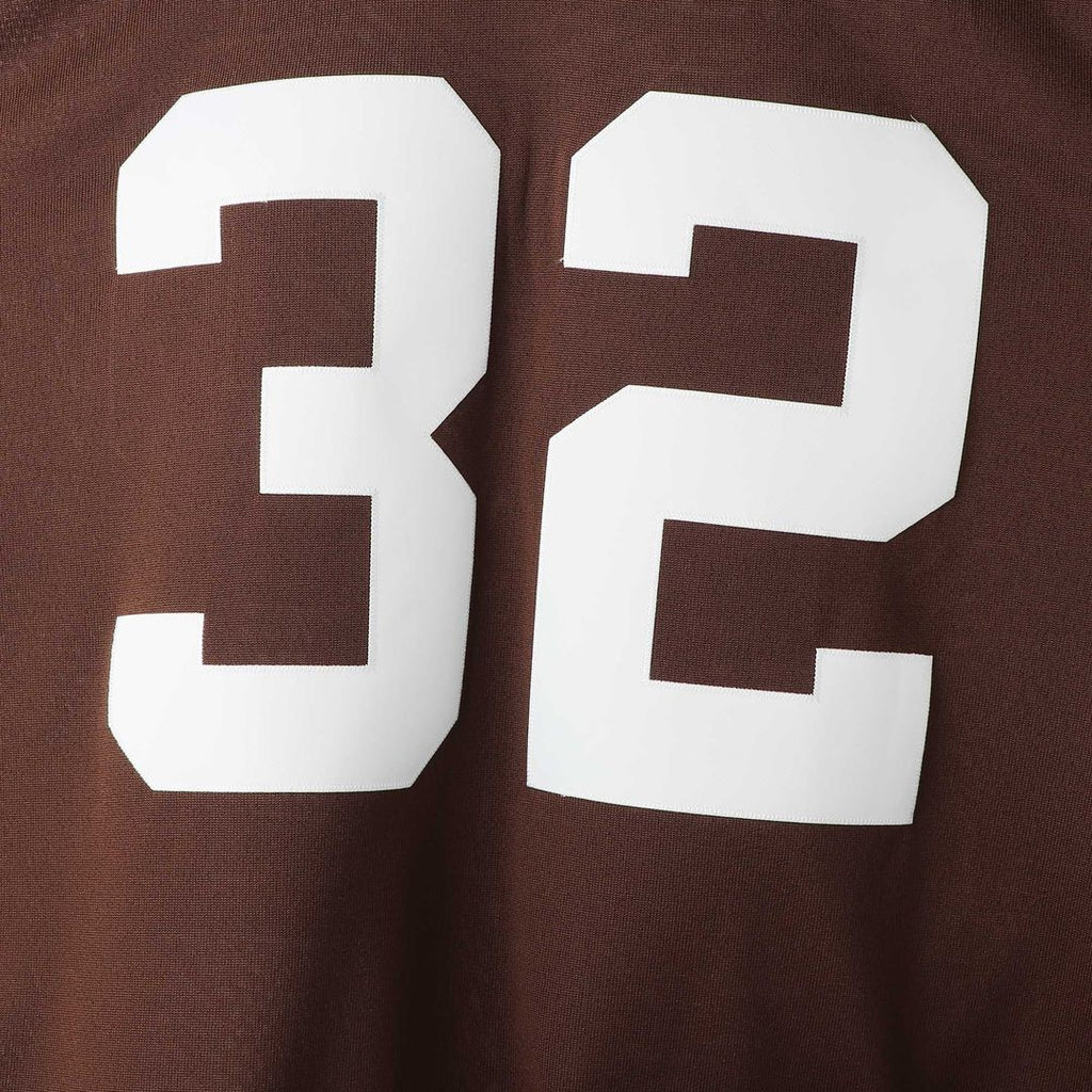 Jim Brown Cleveland Browns 1964 Brown Authentic Throwback Retired Player Jersey