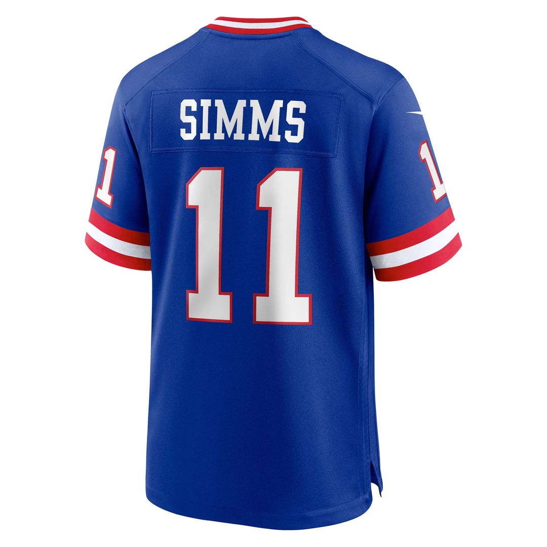 Phil Simms New York Giants Royal Retired Player Alternate Game Jersey