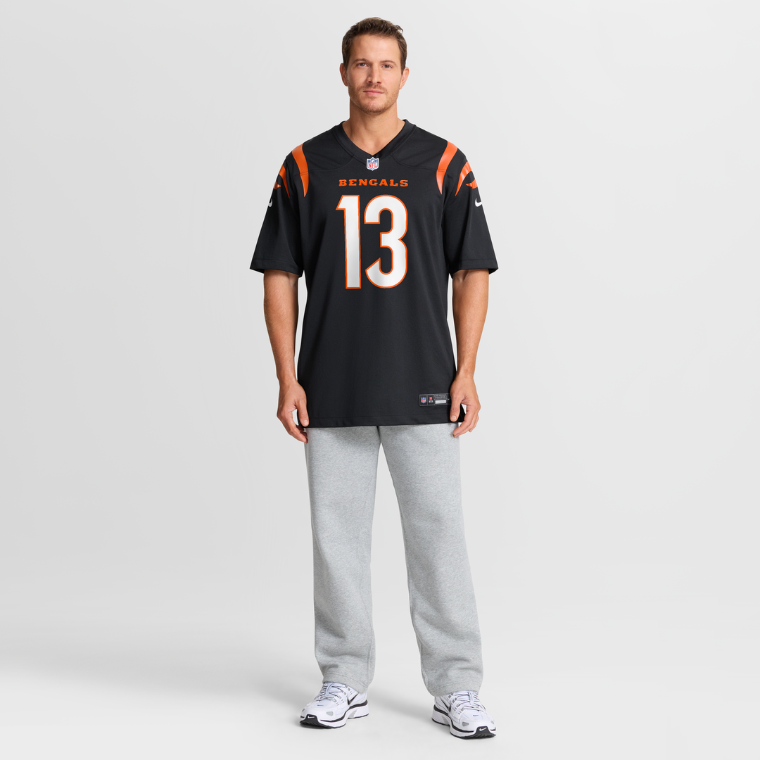 Ken Riley Cincinnati Bengals Black Retired Player Game Jersey