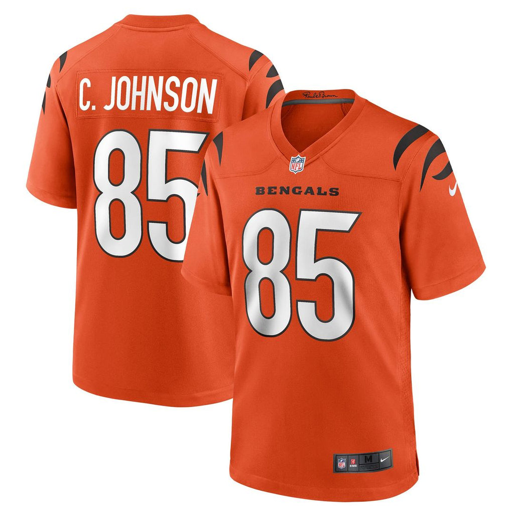 Chad Johnson Cincinnati Bengals Orange Retired Player Alternate Game Jersey