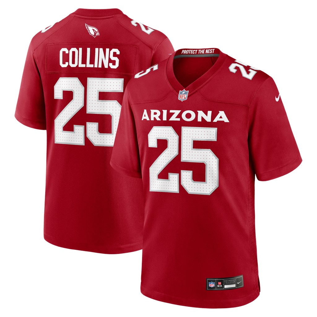 Zaven Collins Arizona Cardinals Cardinal Home Game Jersey