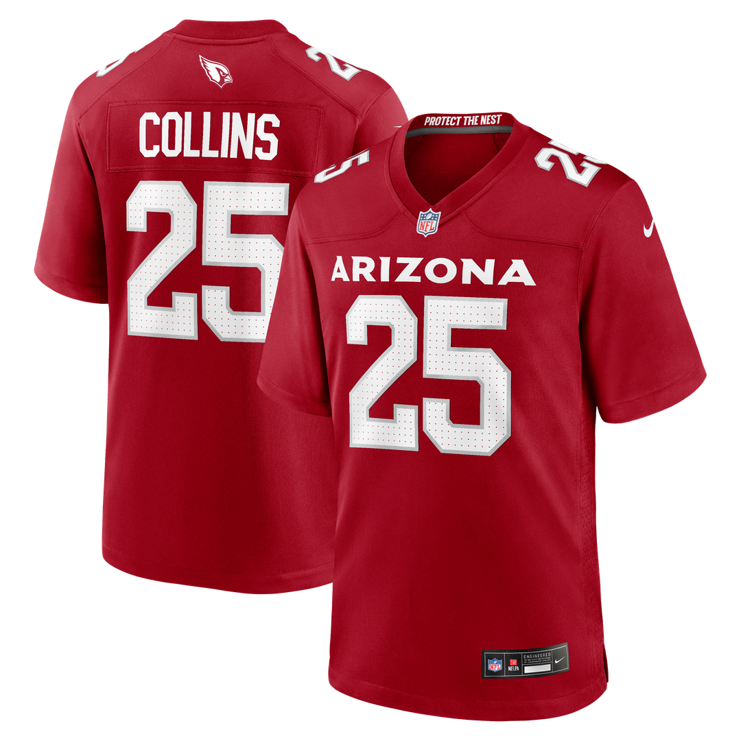 Zaven Collins Arizona Cardinals Cardinal Home Game Jersey