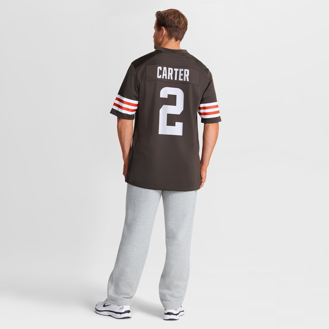 DeAndre Carter Cleveland Browns Brown Team Game Jersey