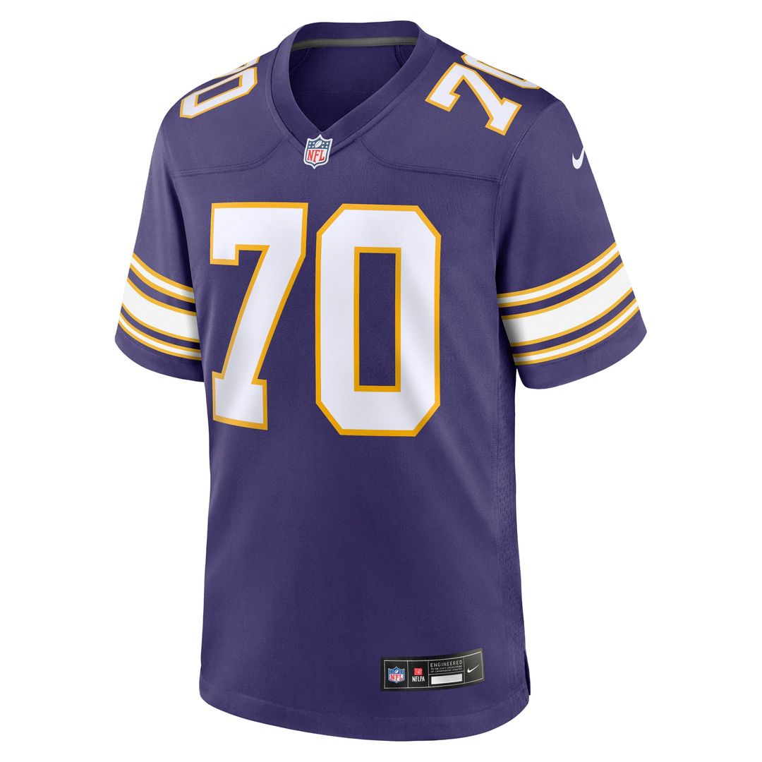 Jim Marshall Minnesota Vikings Purple Retired Player Alternate Game Jersey