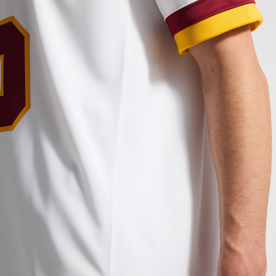 Jayden Daniels Washington Commanders White Vapor F.U.S.E. Stitched Limited Jersey