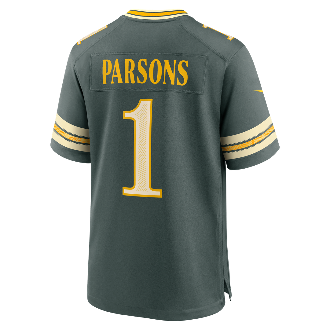 Micah Parsons Green Bay Packers Green 2026 Rivalries Collection Game Jersey