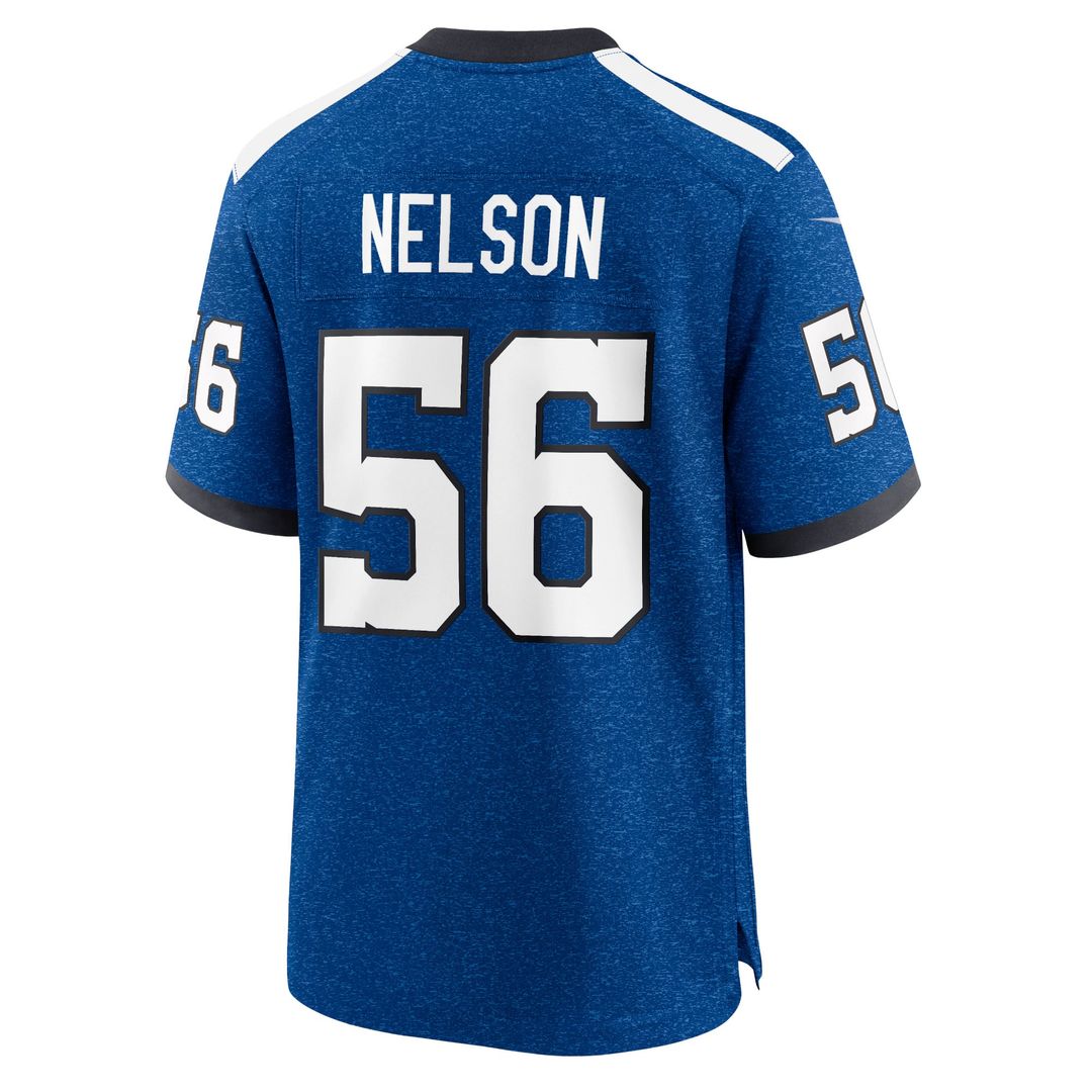 Quenton Nelson Indianapolis Colts Royal Indiana Nights Alternate Game Jersey