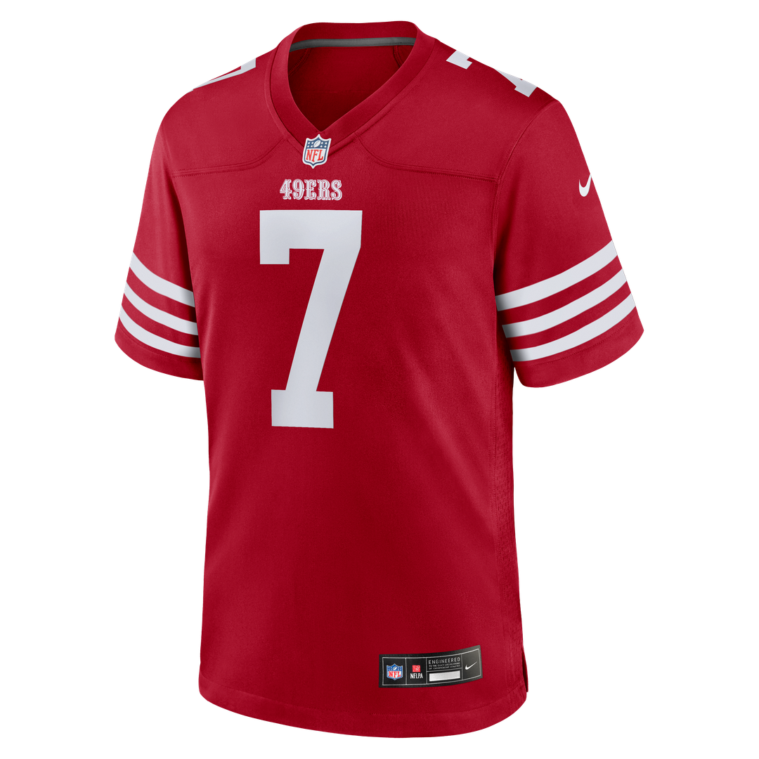 Thomas Morstead San Francisco 49ers Scarlet Team Game Jersey