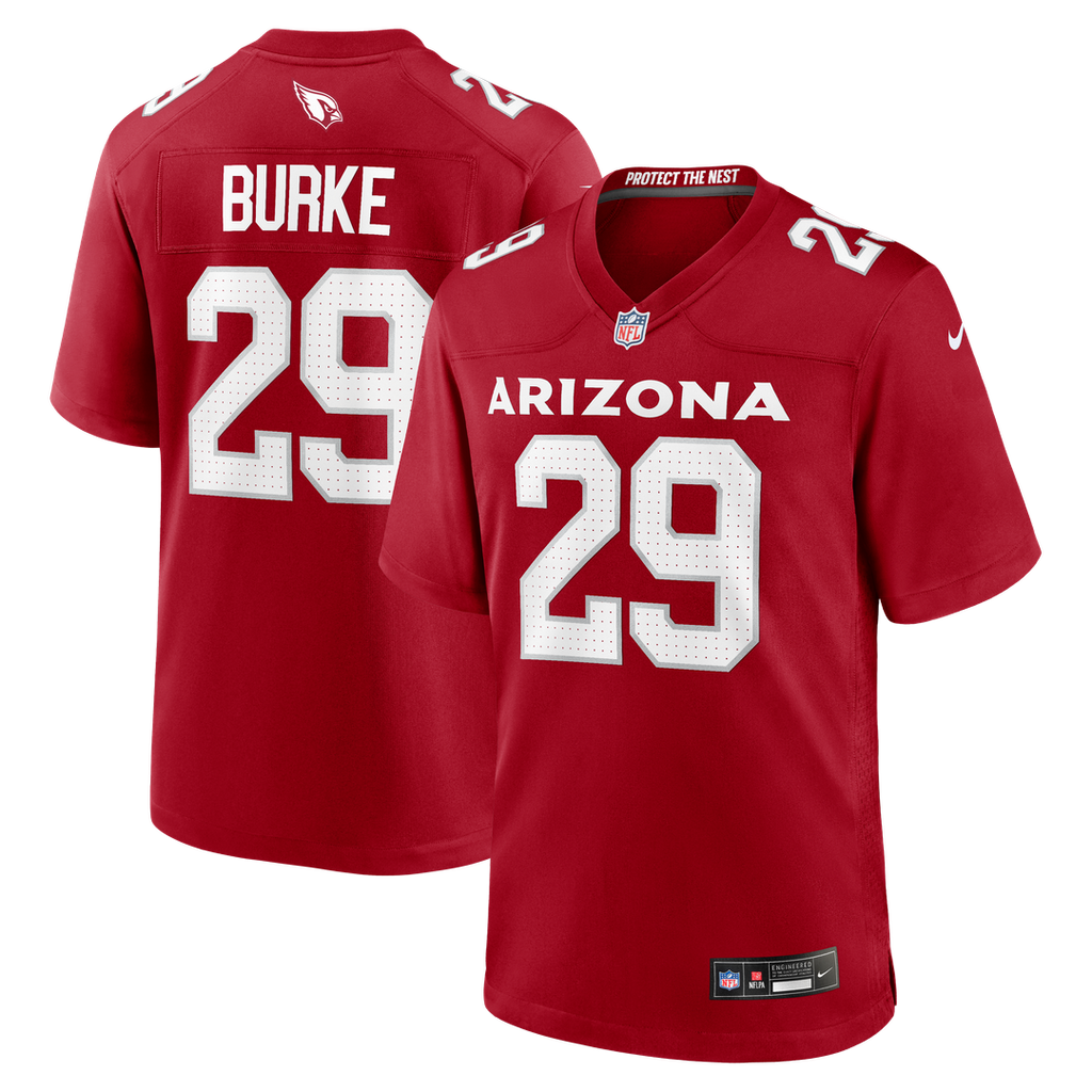 Denzel Burke Arizona Cardinals Cardinal Team Game Jersey