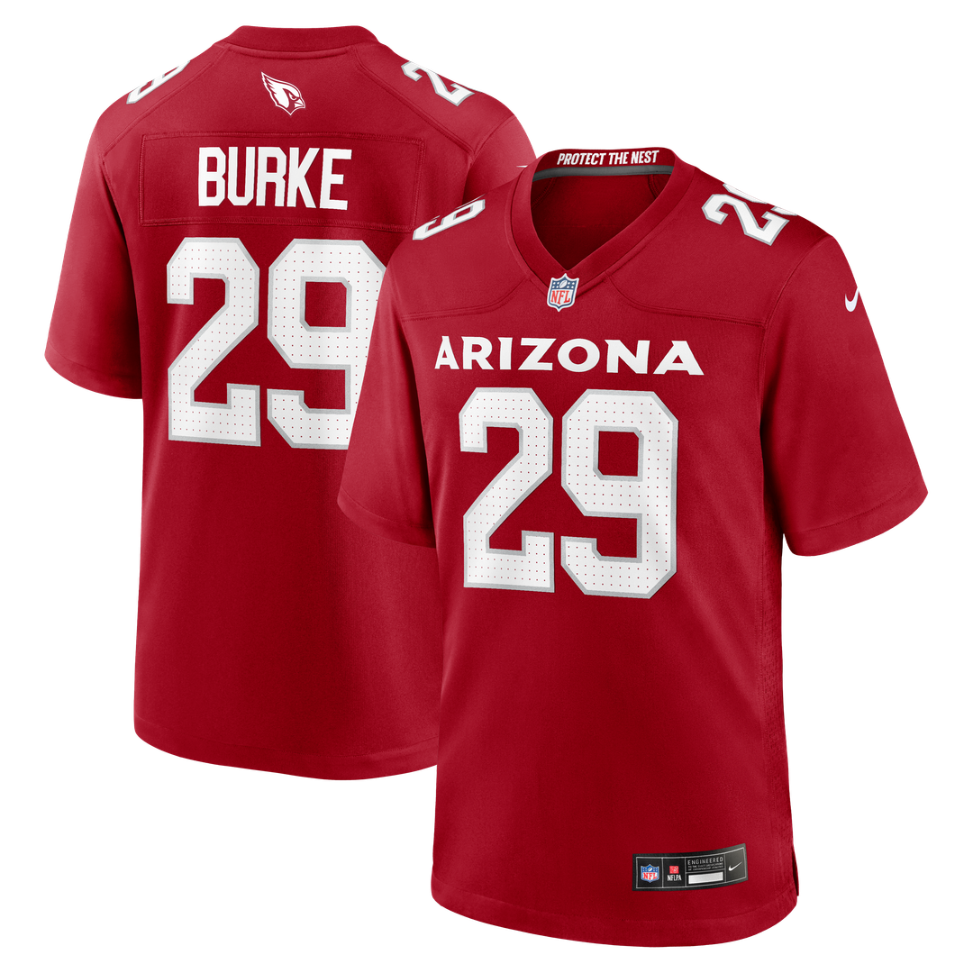 Denzel Burke Arizona Cardinals Cardinal Team Game Jersey