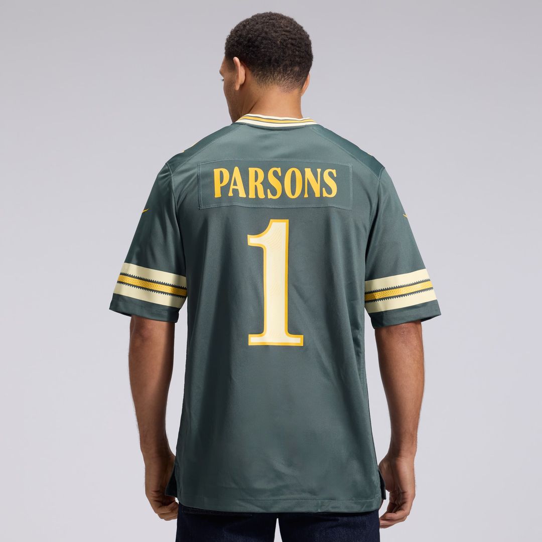 Micah Parsons Green Bay Packers Green 2026 Rivalries Collection Game Jersey