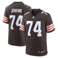 Elgton Jenkins Cleveland Browns Brown Team Game Jersey