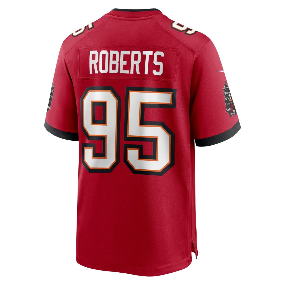 Elijah Roberts Tampa Bay Buccaneers Red Team Game Jersey