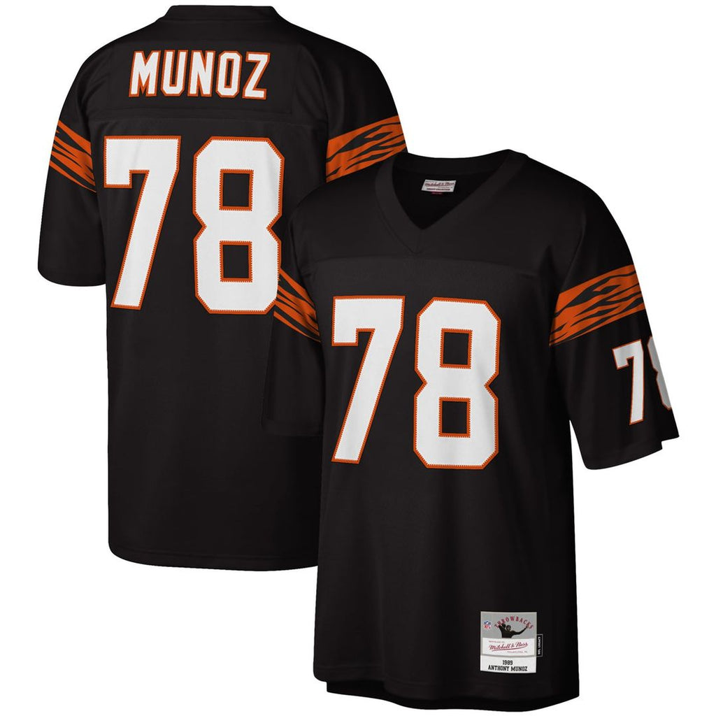 Anthony Muñoz Cincinnati Bengals Black Legacy Replica Jersey