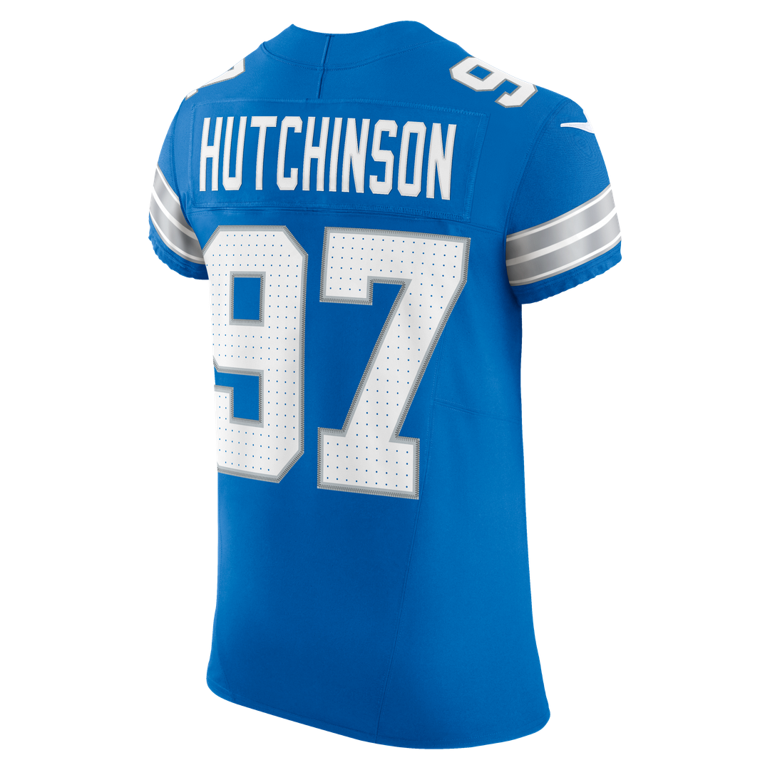 Aidan Hutchinson Detroit Lions Black Alternate Vapor F.U.S.E. Elite Jersey