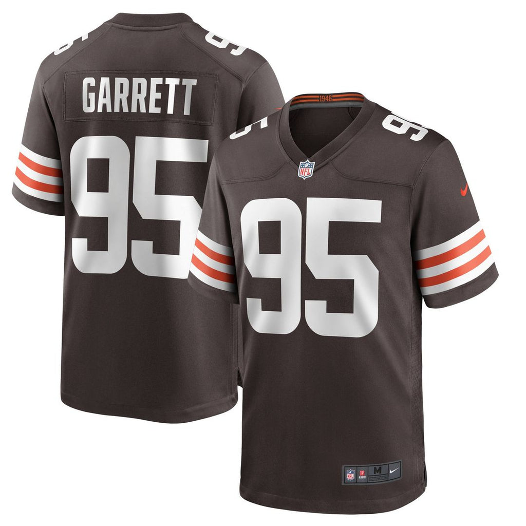 Myles Garrett Cleveland Browns Brown Player Game Jersey