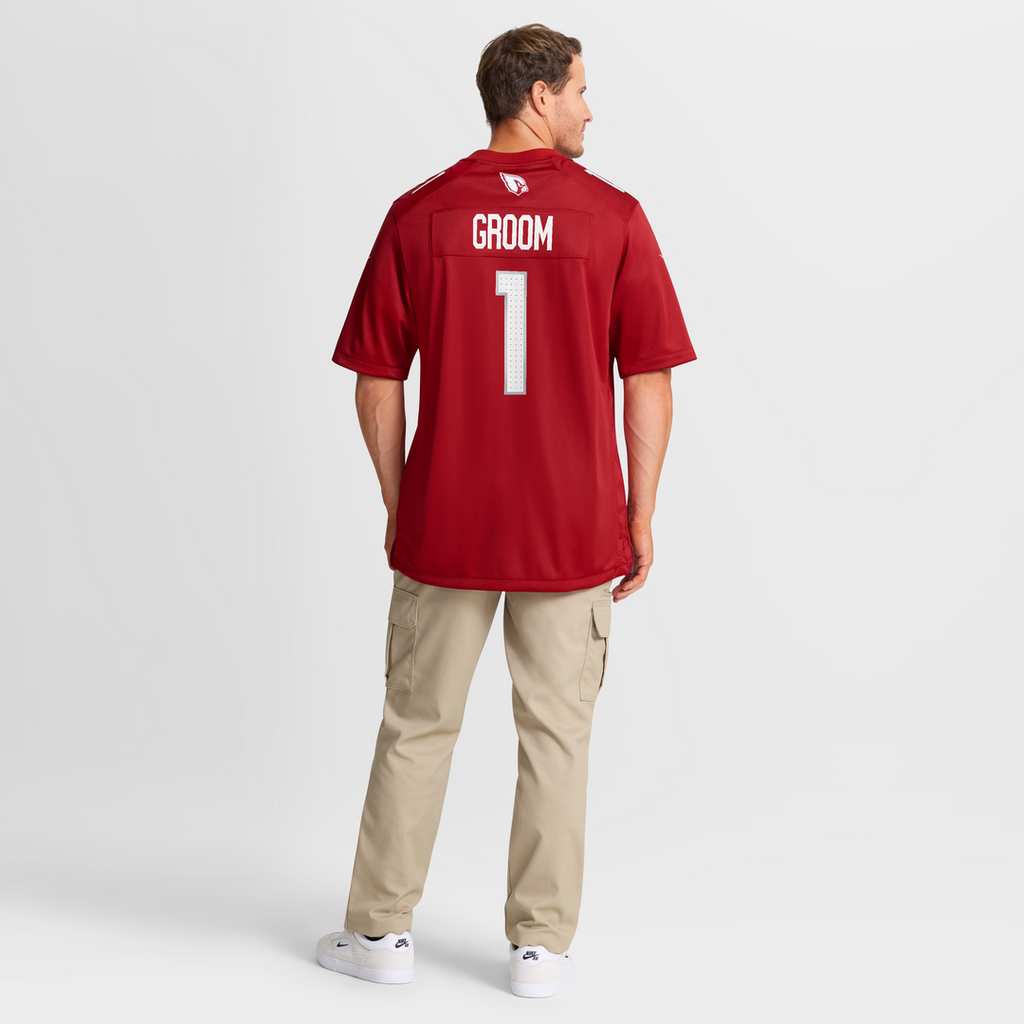 Arizona Cardinals Number 1 Groom Cardinal Game Jersey