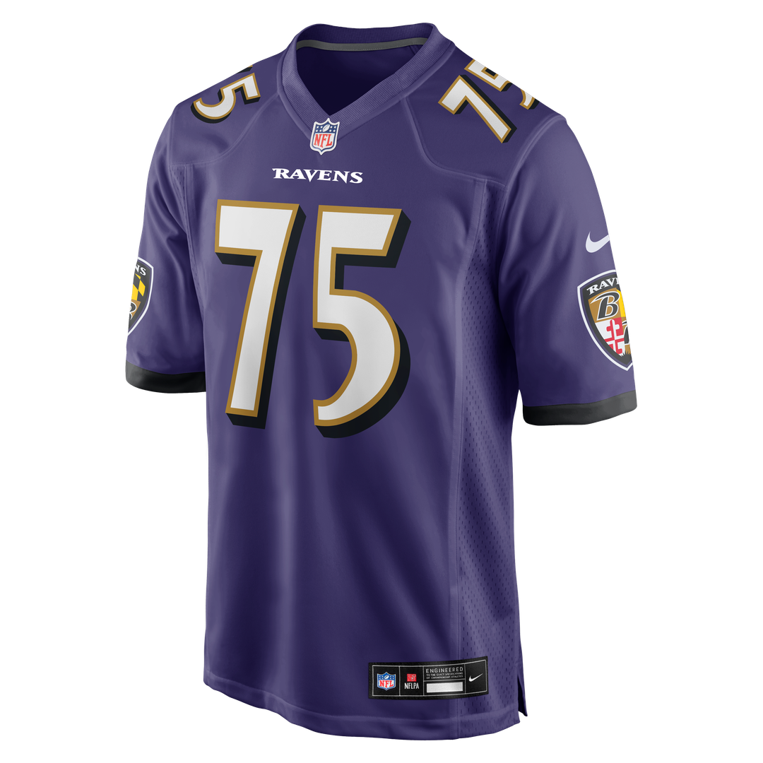 Jonathan Ogden Baltimore Ravens Purple Game Retired Player Jersey