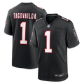 Tua Tagovailoa Atlanta Falcons Black Alternate Game Jersey