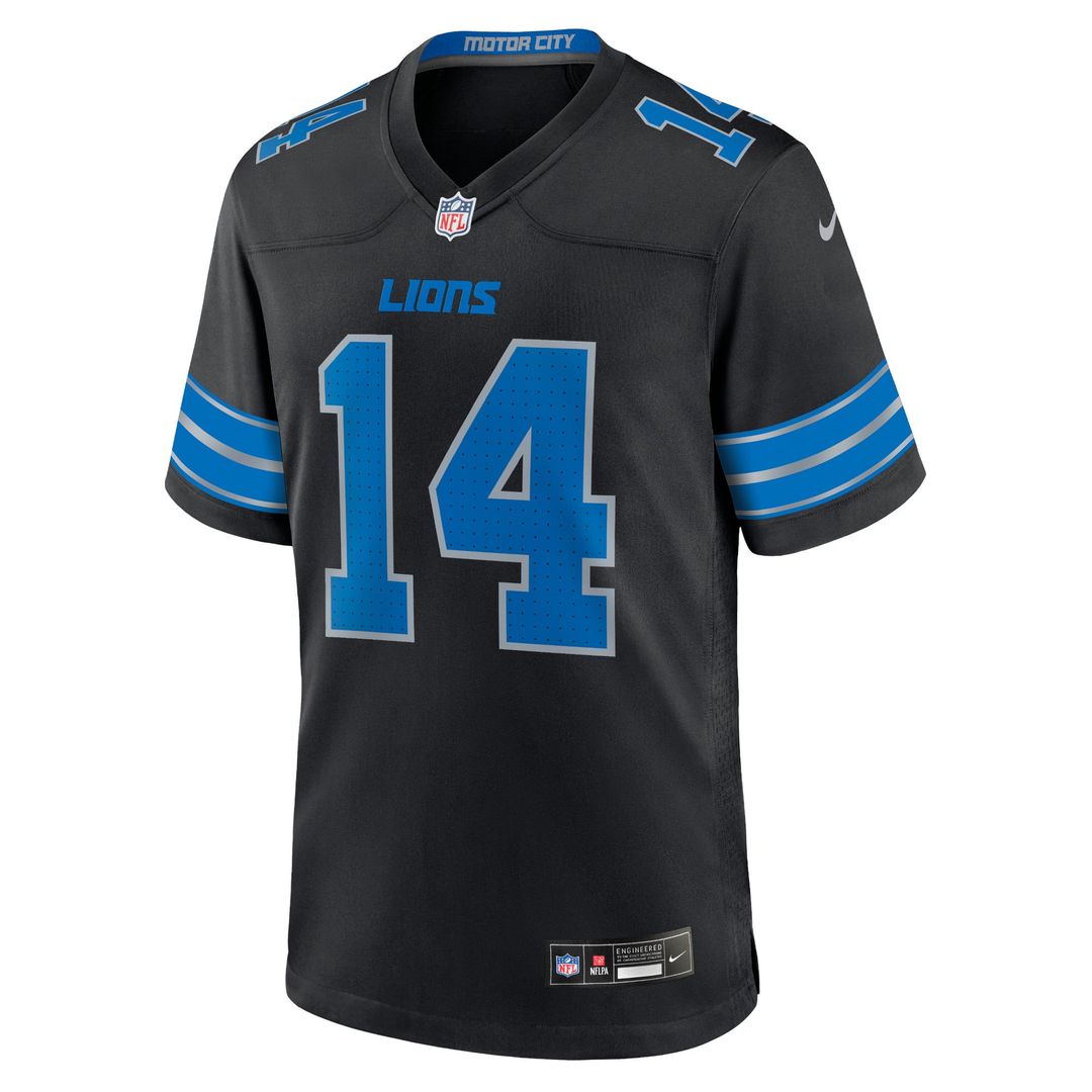 Amon-Ra St. Brown Detroit Lions Black 2nd Alternate Game Jersey