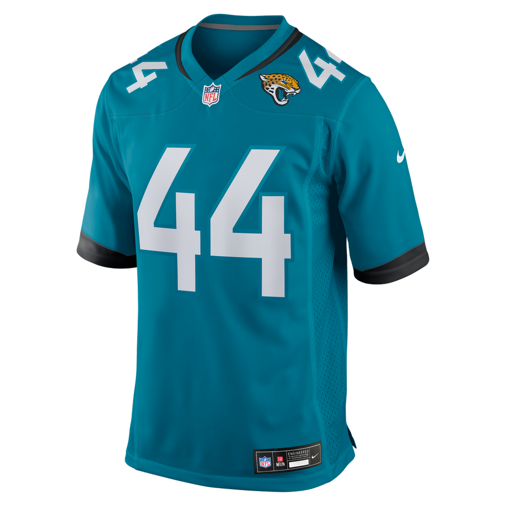 Travon Walker Jacksonville Jaguars Black Player Game Jersey