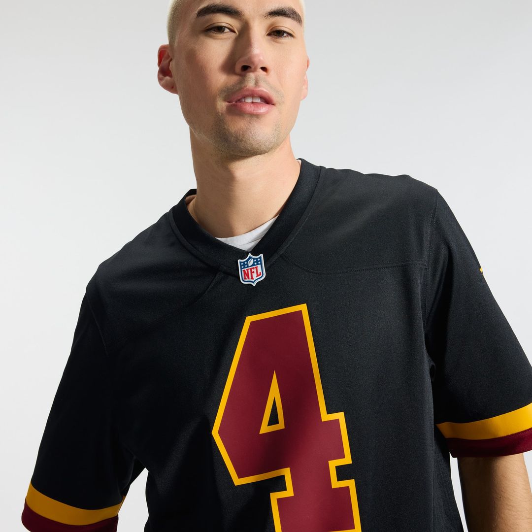 Frankie Luvu Washington Commanders Black Hail Raiser Alternate Game Jersey