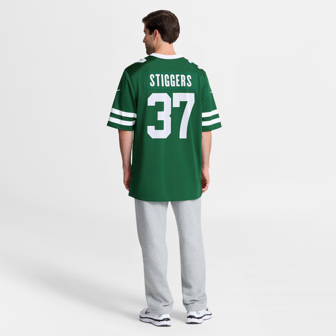 Qwan'tez Stiggers New York Jets Legacy Green Team Game Jersey