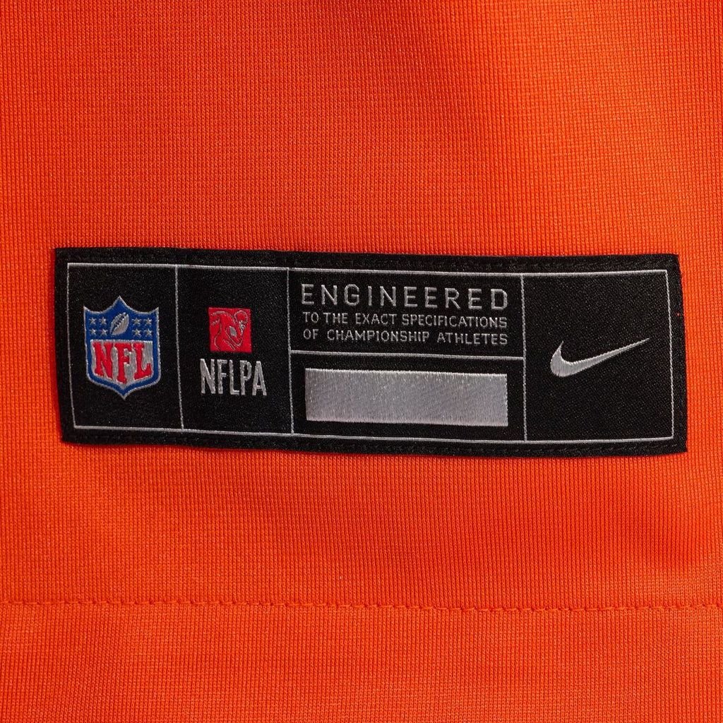 Joe Flacco Cincinnati Bengals Orange Alternate Game Jersey