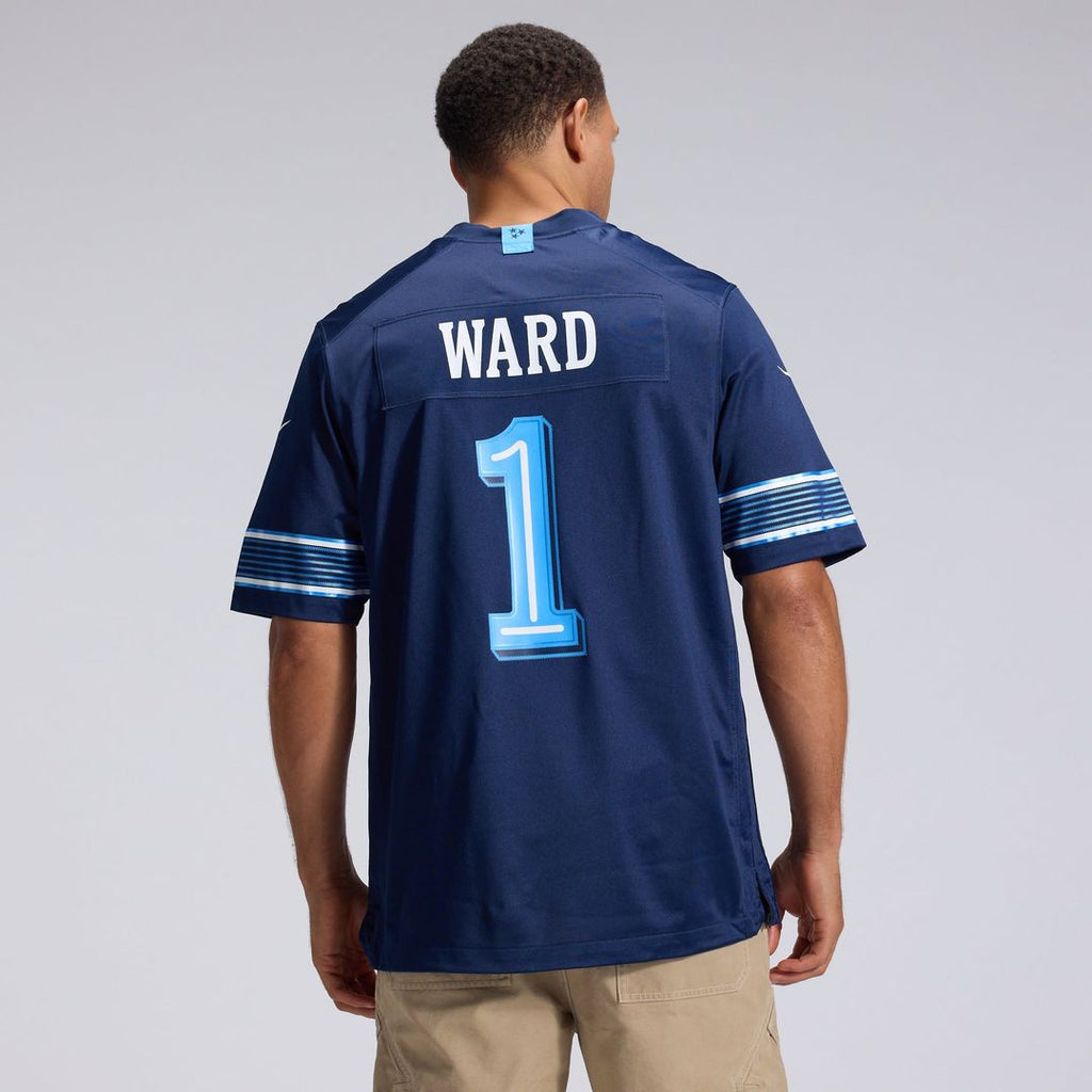 Cameron Ward Tennessee Titans Navy 2026 Rivalries Collection Game Jersey