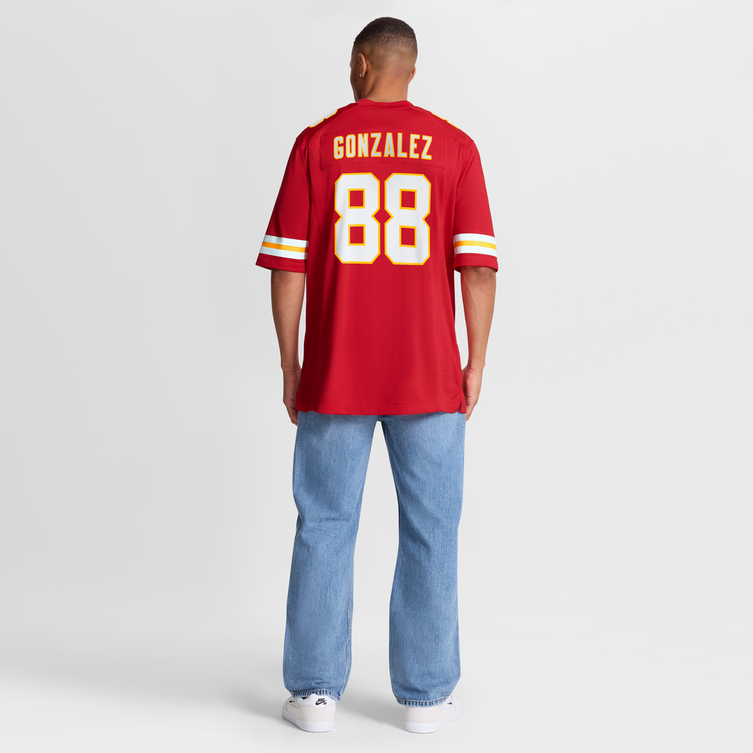 Tony Gonzalez Kansas City Chiefs White Retired Player Game Jersey