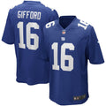 Frank Gifford New York Giants Royal Game Retired Player Jersey