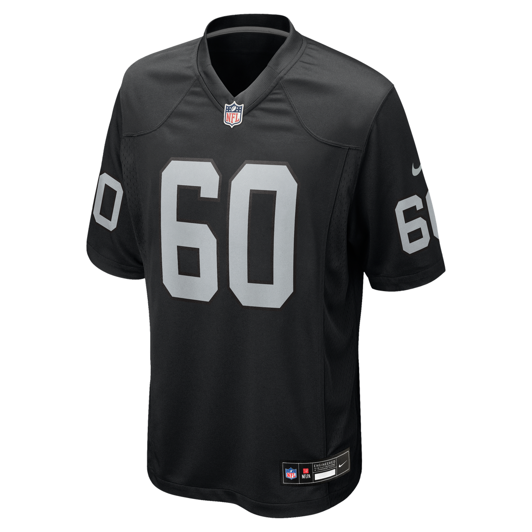 Charles Grant Las Vegas Raiders Black Team Game Jersey