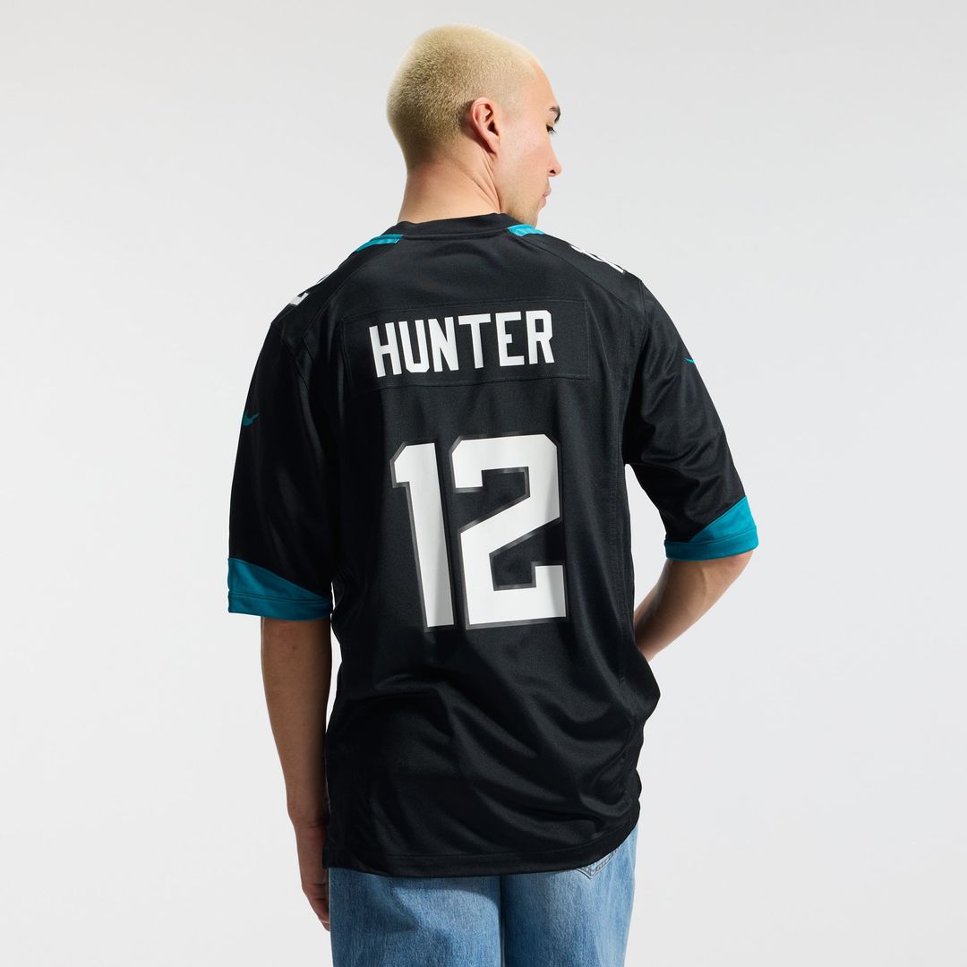 Travis Hunter Jacksonville Jaguars Teal Team Game Jersey