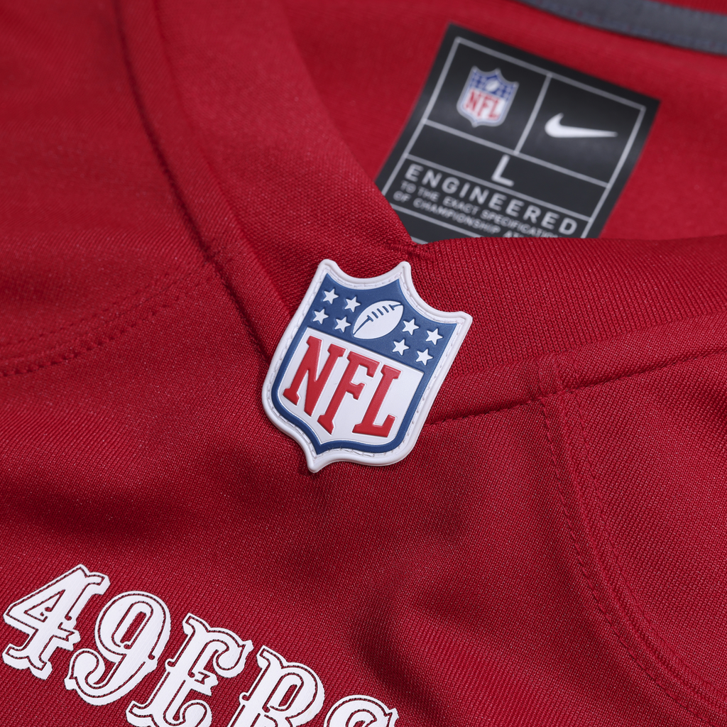 Jon Weeks San Francisco 49ers Scarlet Team Game Jersey