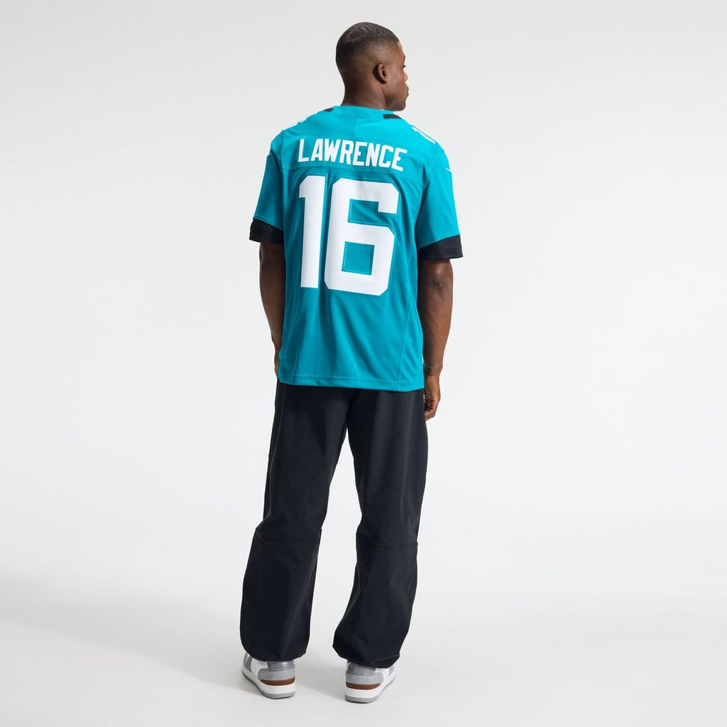 Trevor Lawrence Jacksonville Jaguars Teal Team Vapor F.U.S.E. Stitched Limited Jersey