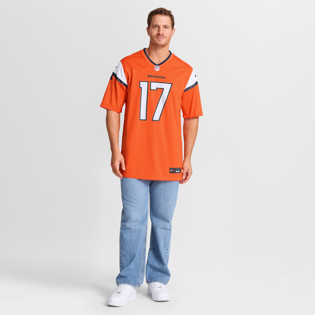 Jaylen Waddle Denver Broncos Orange Game Jersey