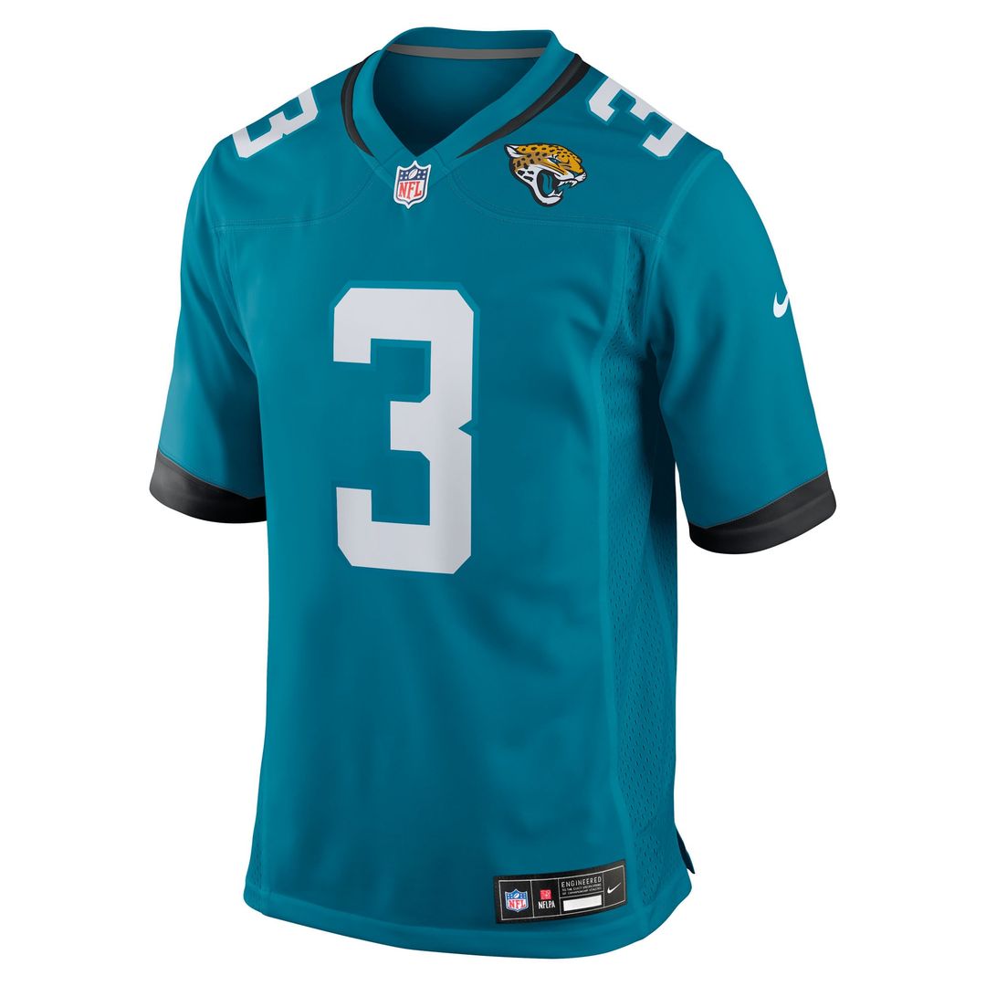 Jakobi Meyers Jacksonville Jaguars Teal Team Game Jersey