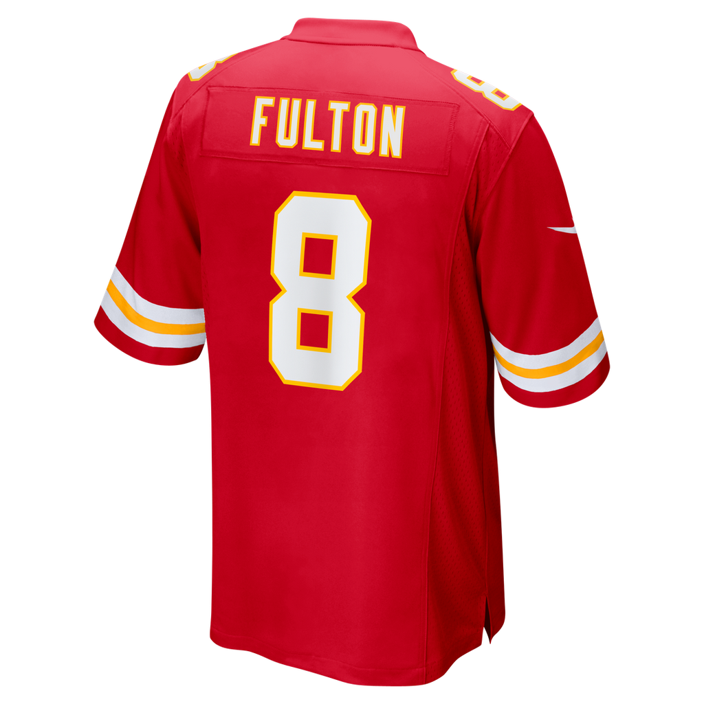 Kristian Fulton Kansas City Chiefs Red Team Game Jersey