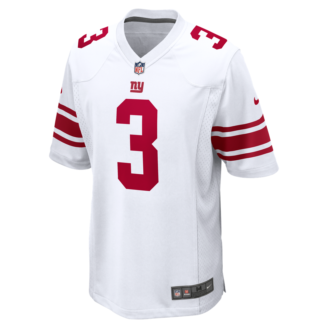 Abdul Carter New York Giants White Game Jersey