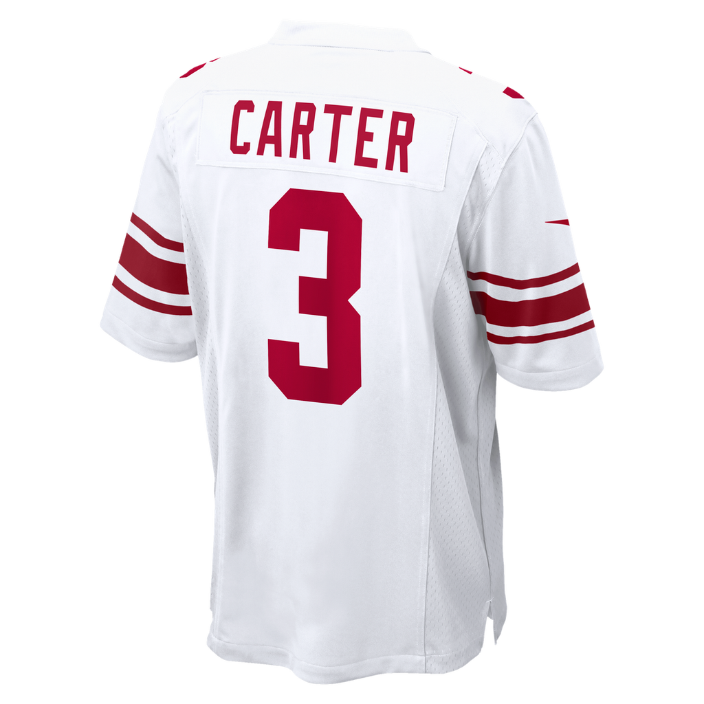 Abdul Carter New York Giants White Game Jersey