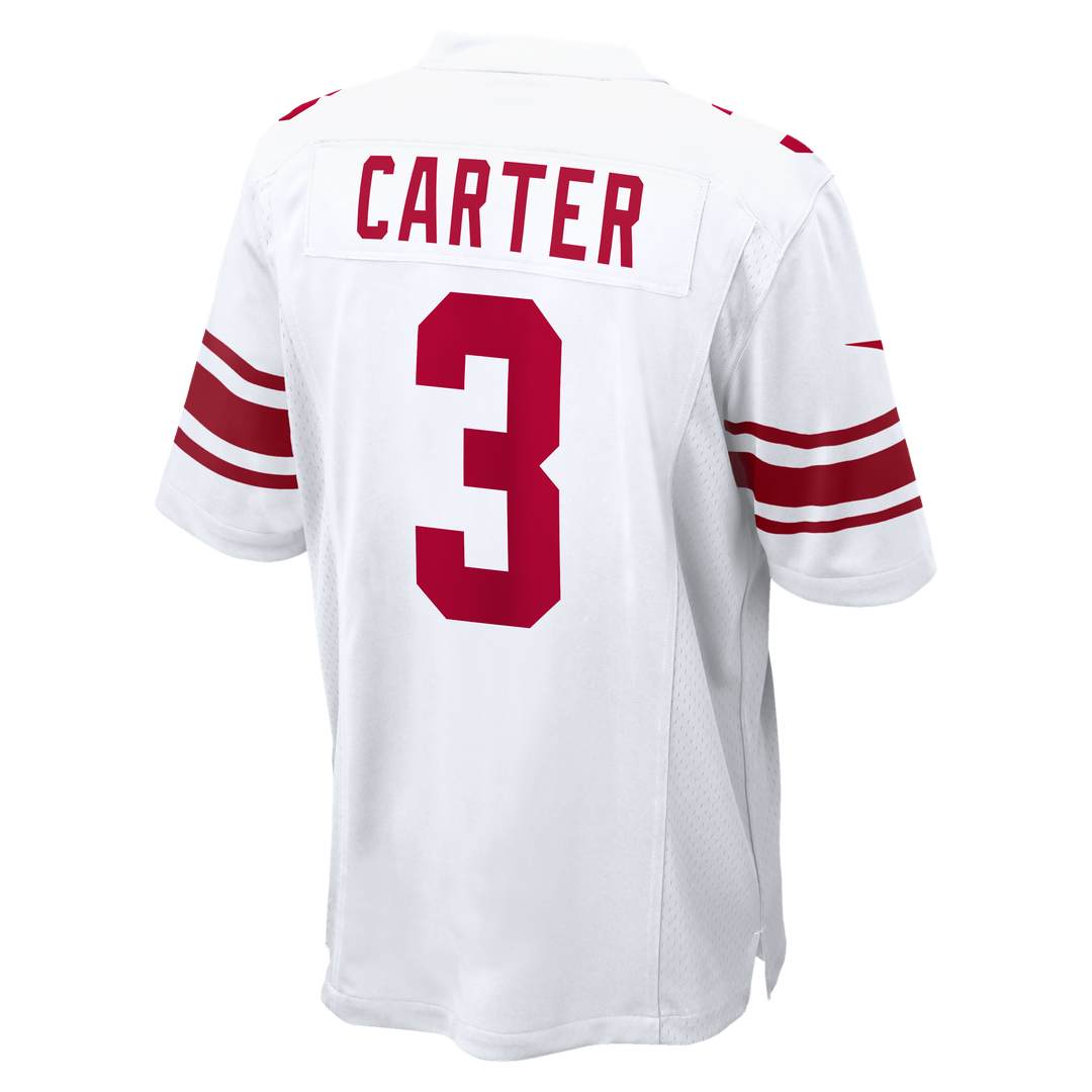 Abdul Carter New York Giants White Game Jersey