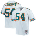 Zach Thomas Miami Dolphins White Legacy Replica Jersey