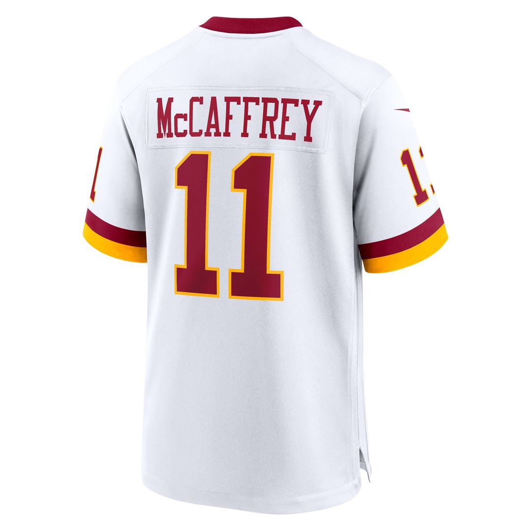 Washington Commanders Luke McCaffrey White Game Super Bowl Era Jersey